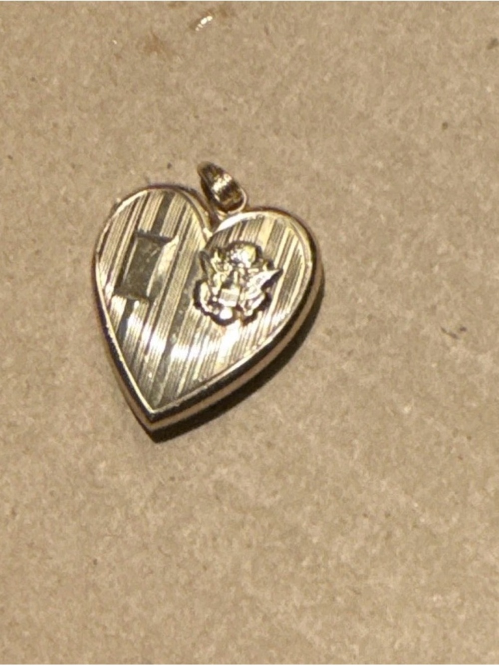 Gold Heart Locket 10k